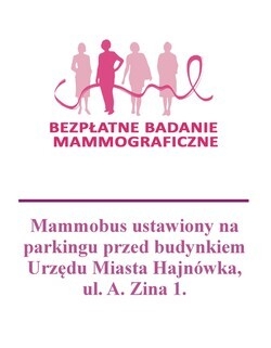 Na białym tle różowe zarysy postaci i informacje o wydarzeniu