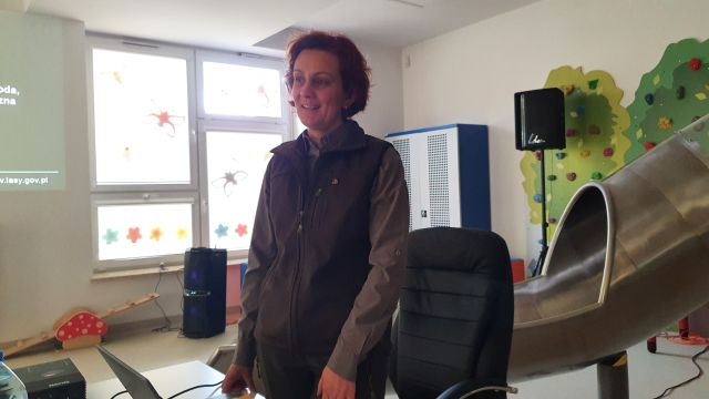 potkanie z gośćmi z Nadleśnictwa Hajnówka