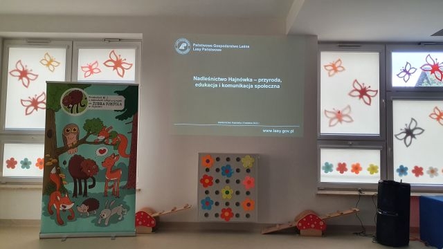 potkanie z gośćmi z Nadleśnictwa Hajnówka