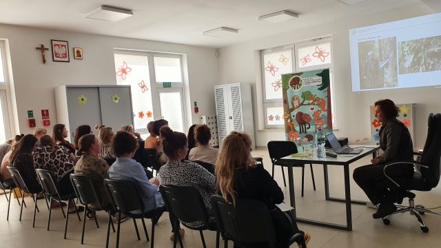 potkanie z gośćmi z Nadleśnictwa Hajnówka