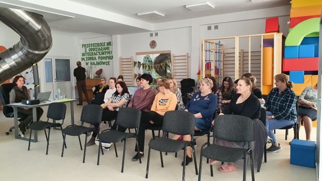 potkanie z gośćmi z Nadleśnictwa Hajnówka