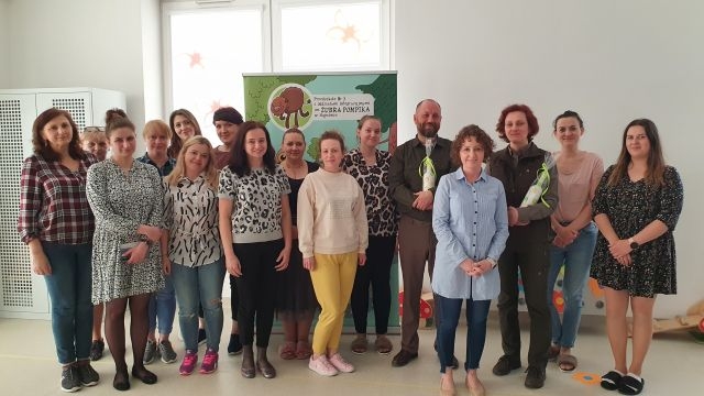 potkanie z gośćmi z Nadleśnictwa Hajnówka