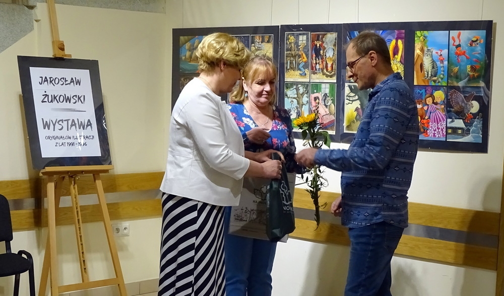 Wystawa ilustracji Jarosława Żukowskiego