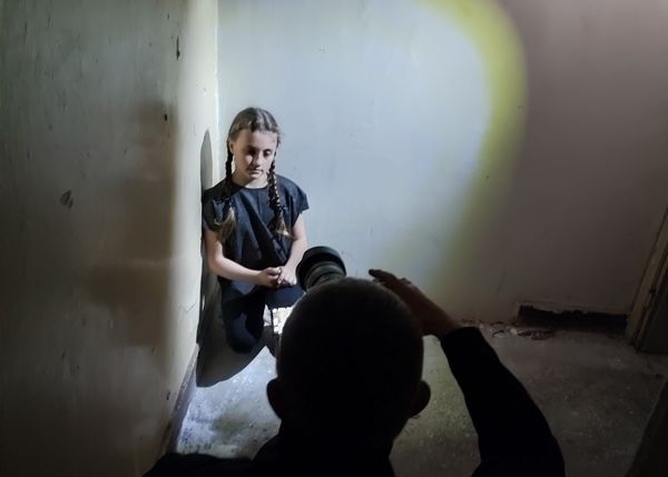 kadr z nagrania teledysku