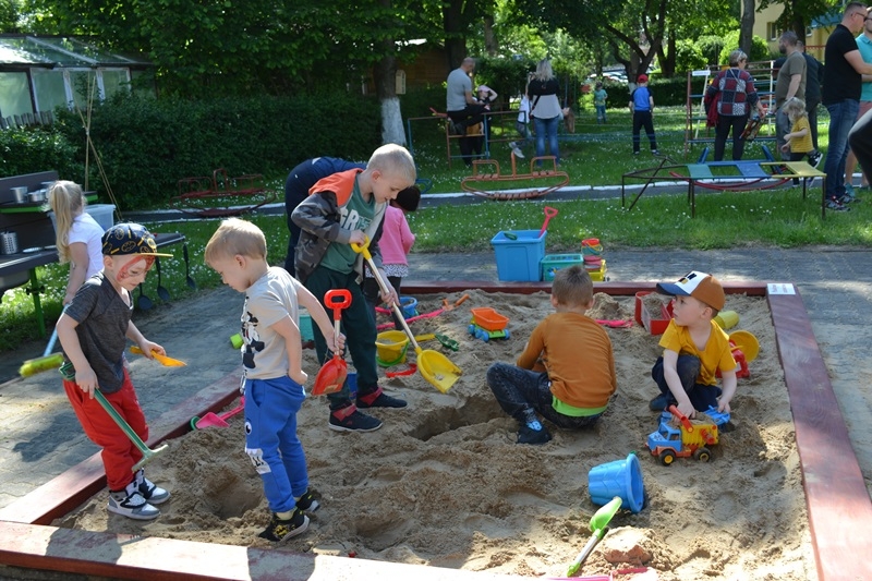 Piknik Rodzinny w Przedszkolu nr 5 w Hajnówce