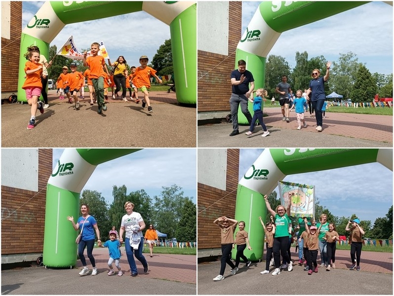 10 Jubileuszowy Bieg Po Zdrowie zorganizowany przez Przedszkole nr 5 w Hajnówce