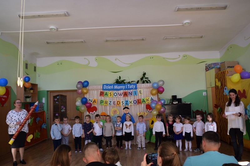 Pasowanie „Wróbelków” w Przedszkolu nr 1 w Hajnówce