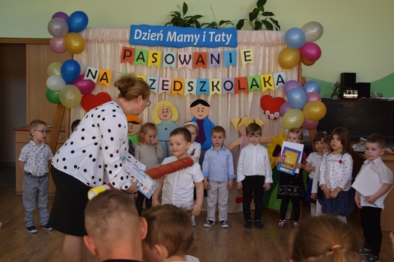 Pasowanie „Wróbelków” w Przedszkolu nr 1 w Hajnówce
