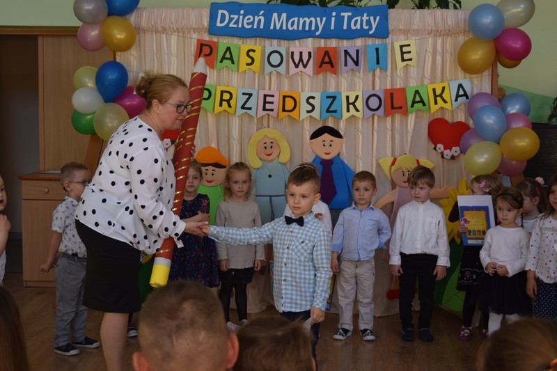 Pasowanie „Wróbelków” w Przedszkolu nr 1 w Hajnówce