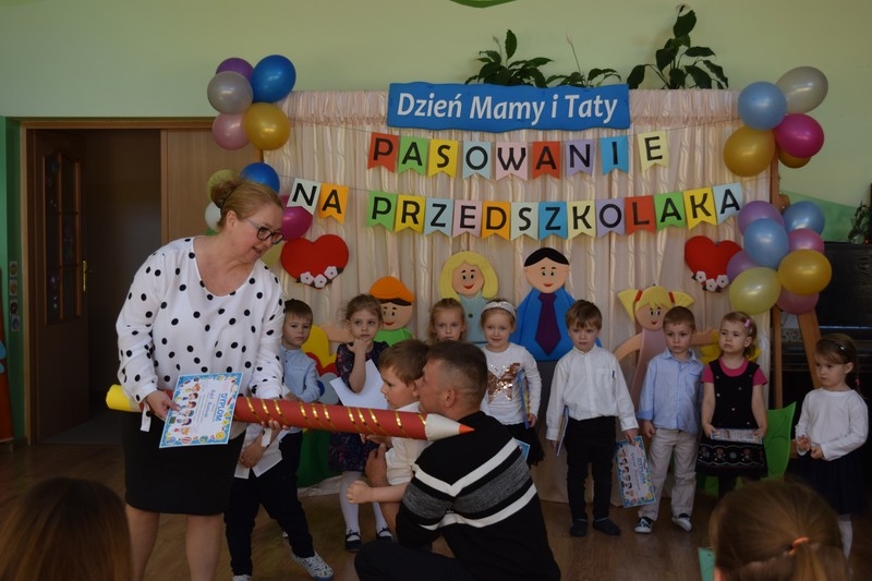 Pasowanie „Wróbelków” w Przedszkolu nr 1 w Hajnówce