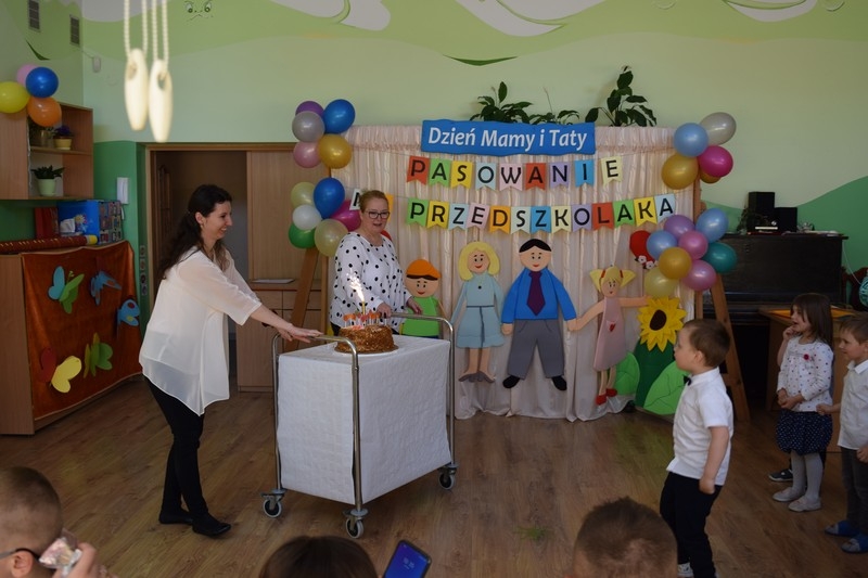 Pasowanie „Wróbelków” w Przedszkolu nr 1 w Hajnówce