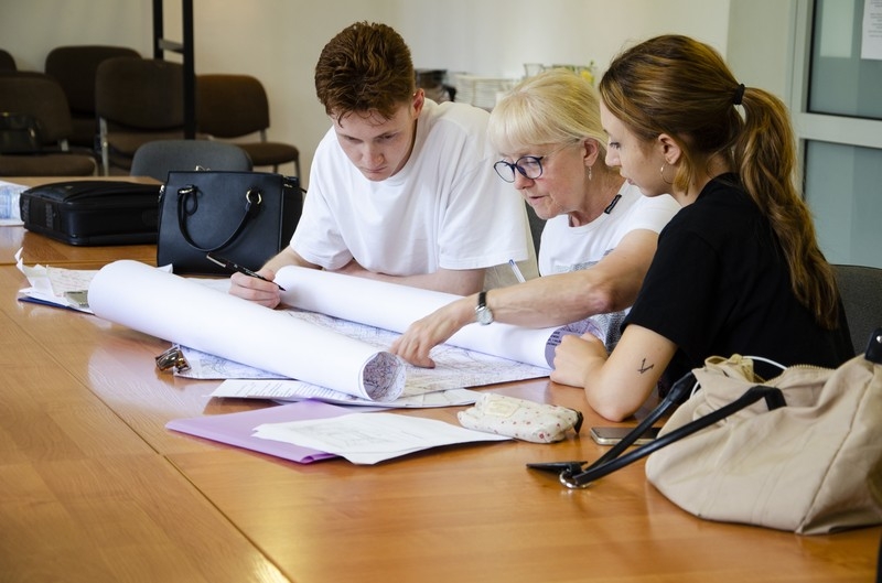 Trwa inwentaryzacja centrum miasta.