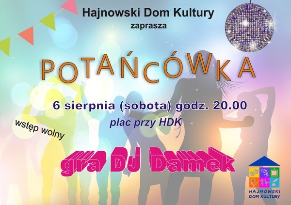 kolorowy plakat z logo organizatoria i informacjami o wydarzeniu