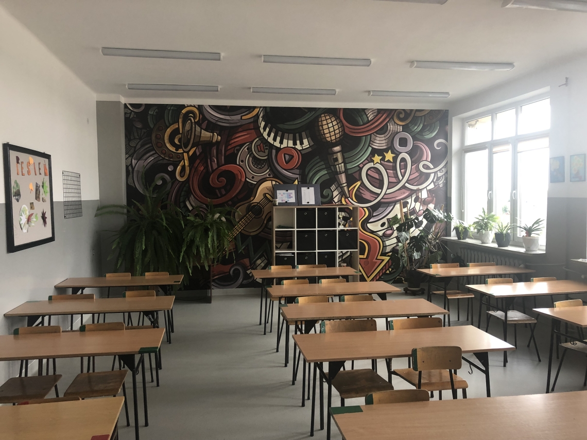 sala muzyczna w szkole