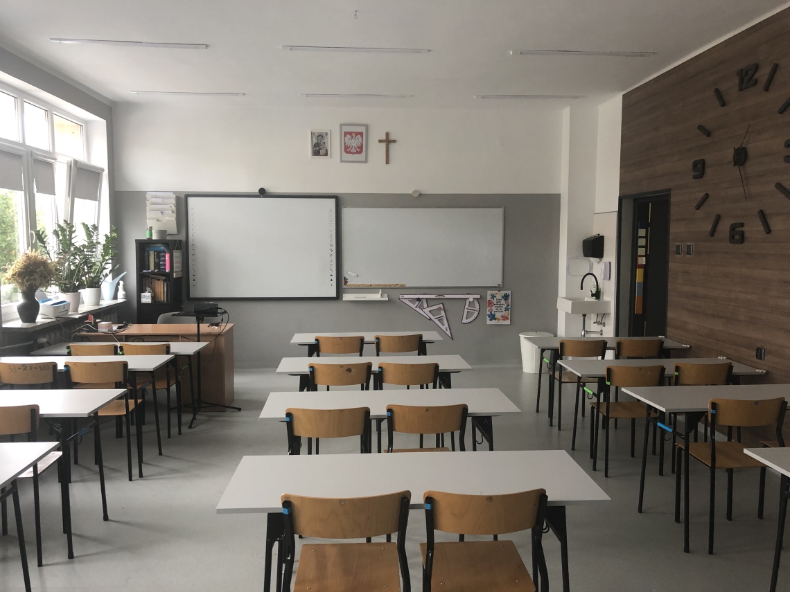 sala polonistyczna w szkole