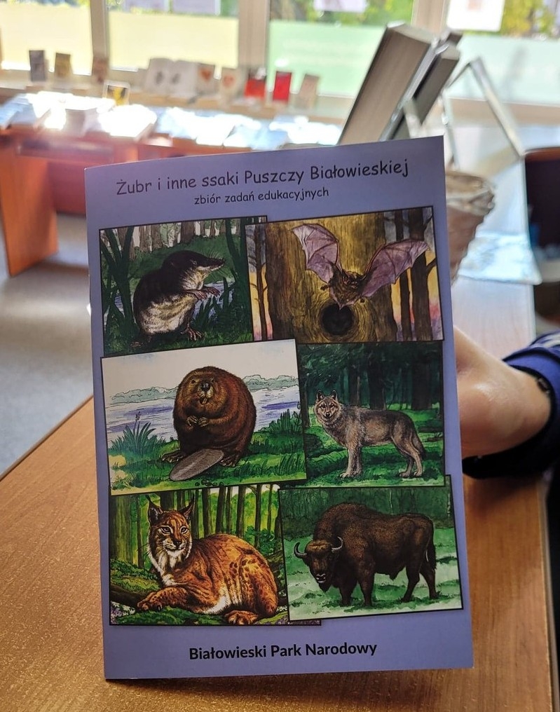 Prezentacja okładki zbioru zadań edukacyjnych