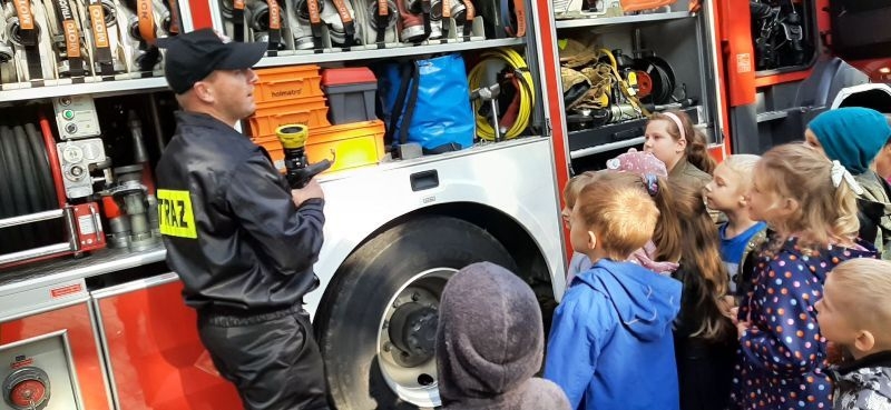 Ćwiczenia ewakuacyjne w przedszkolu