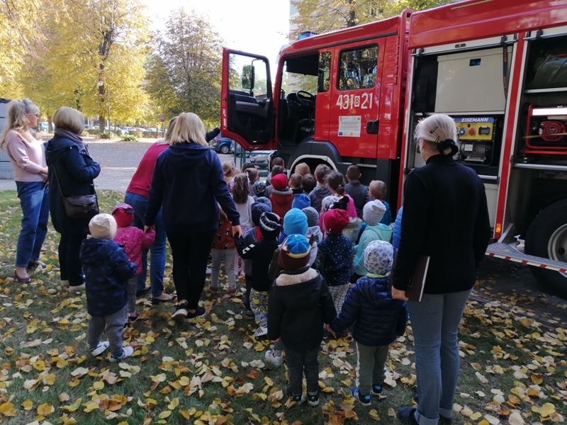 Ćwiczenia ewakuacyjne w przedszkolu