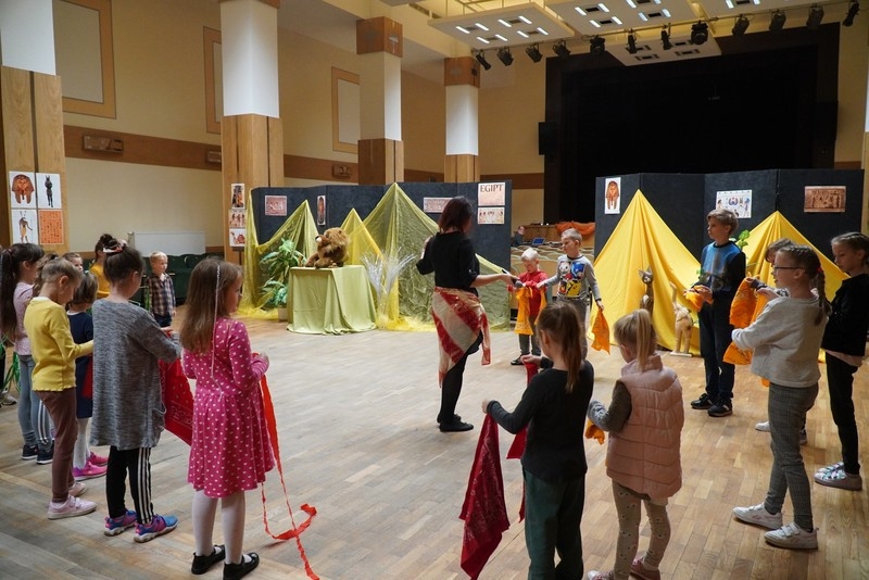 Zajęcia dla dzieci "Z wizytą w Egipcie"