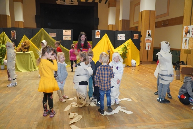 Zajęcia dla dzieci "Z wizytą w Egipcie"