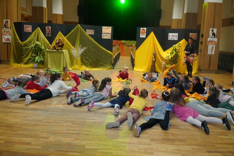 Zajęcia dla dzieci "Z wizytą w Egipcie"