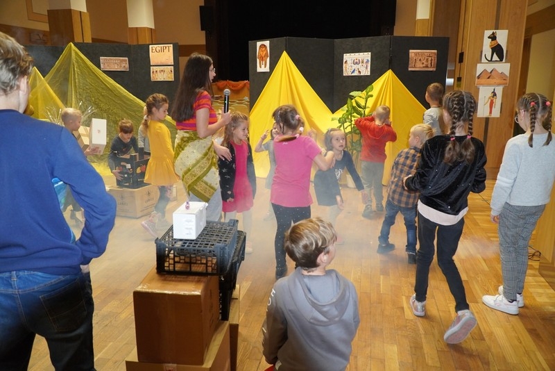 Zajęcia dla dzieci "Z wizytą w Egipcie"