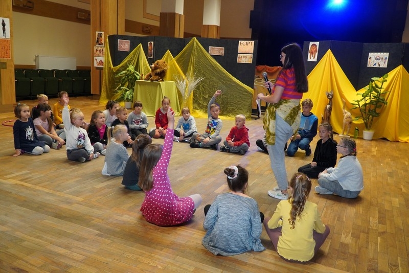 Zajęcia dla dzieci "Z wizytą w Egipcie"