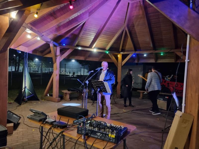 uroczyste otwarcie potańcówki - przemowa burmistrza