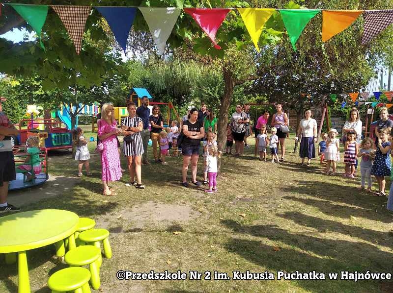 spotkanie integracyjne przedszkolaków