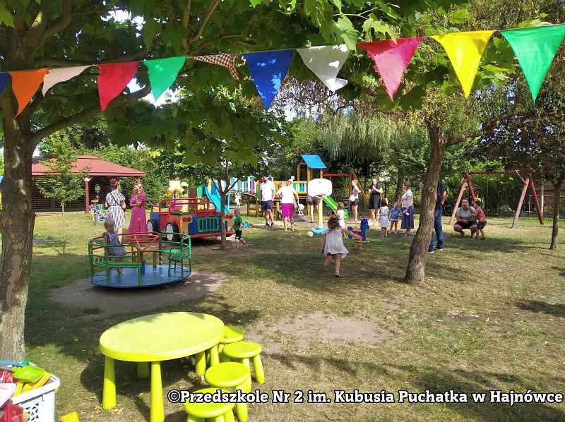 spotkanie integracyjne przedszkolaków