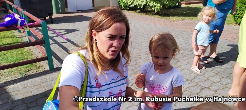spotkanie integracyjne przedszkolaków
