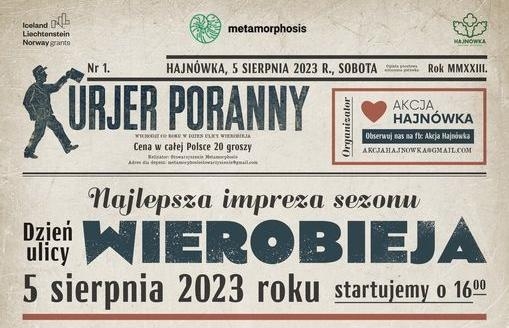 plakat zapraszający na wydarzenie