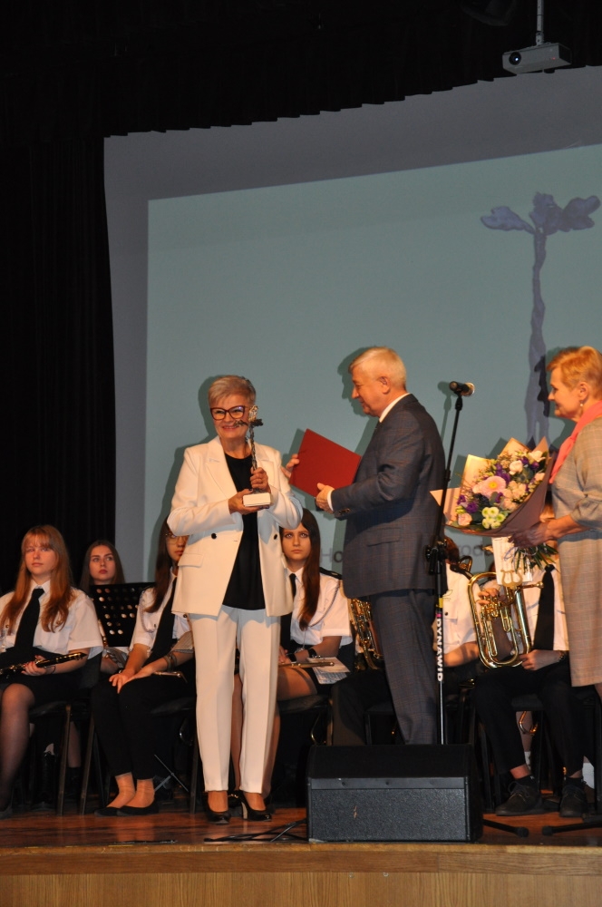 Zdjęcie z gali wręczenia nagród.