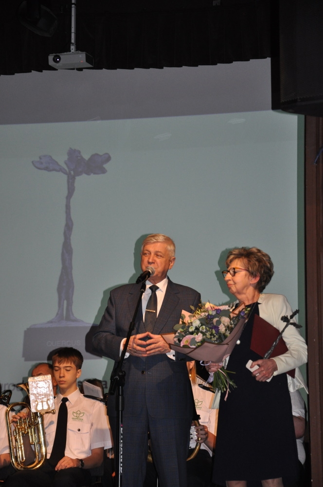 Zdjęcie z gali wręczenia nagród.