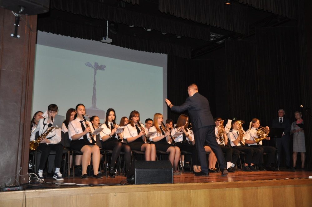 Zdjęcie z gali wręczenia nagród.