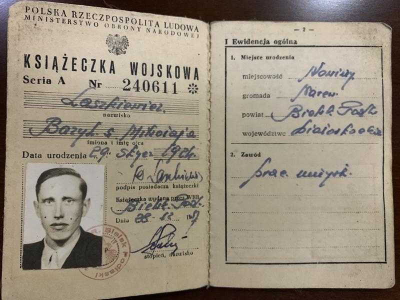 ksiażeczka wojskowa
