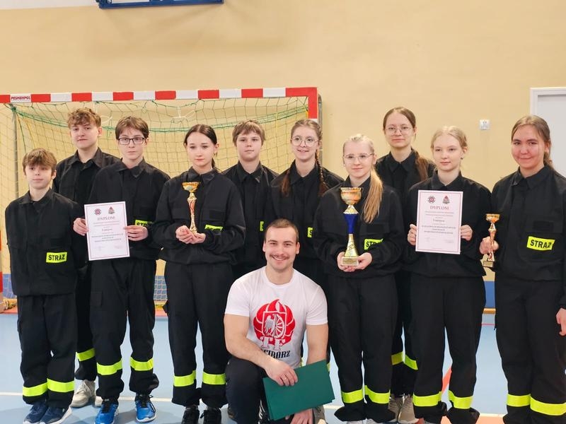 Zwycięska Drużyna MDP OSP Hajnówka