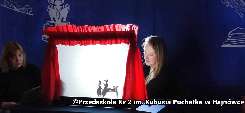 teatrzyk cieni pt. "Czerwony Kapturek"