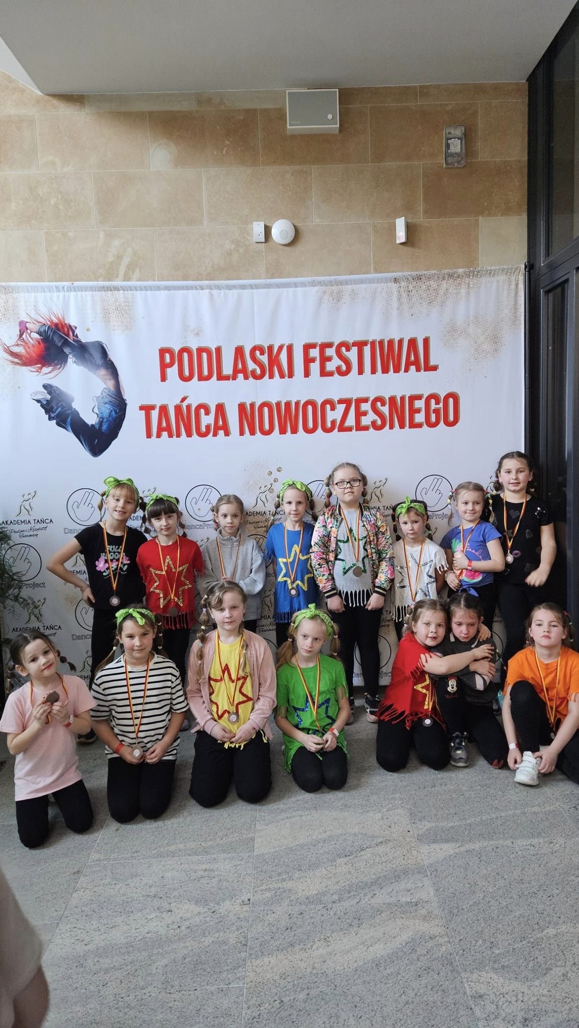 grupy Zespołu Tańca Nowoczesnego.