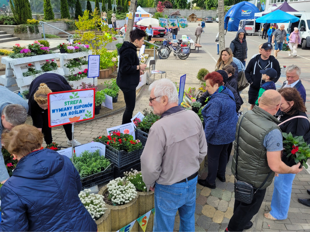 strefa wymiany kuponów na rośliny