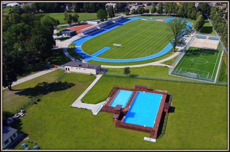 stadion i baseny