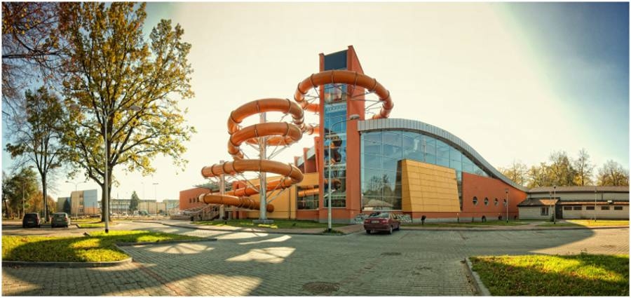 budynek Parku Wodnego