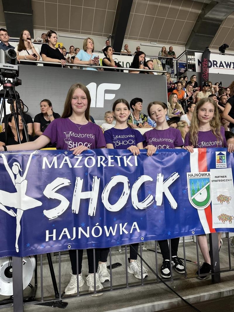 Uczestnicy Mistrzostw Polski Mażoretek 2024.