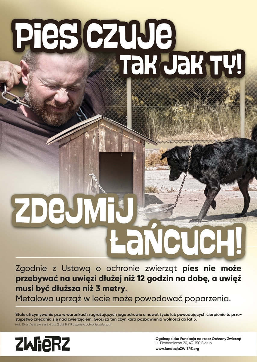 ulotka zdejmij łańcuch