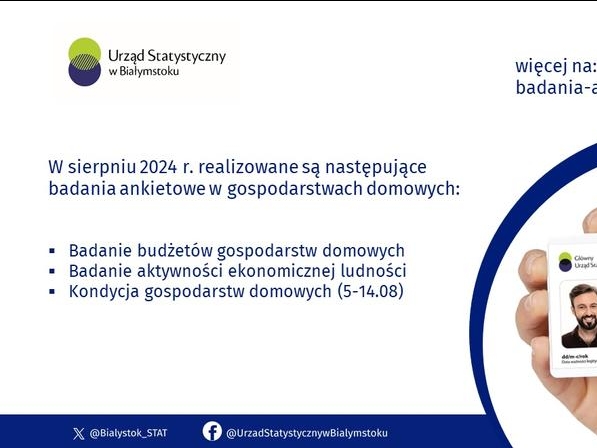 informacje o badaniach ankieteowych