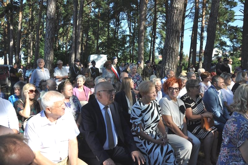 mieszkańcy Hajnówki na obchodach