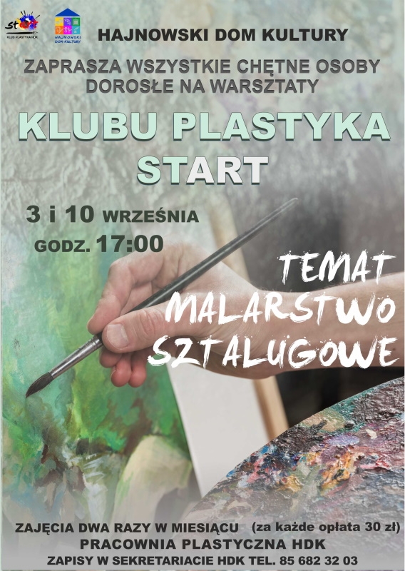 Plakat informujący o wydarzeniu