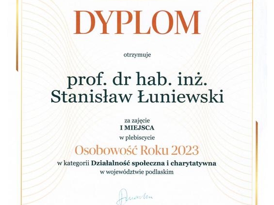 fragment dyplomu
