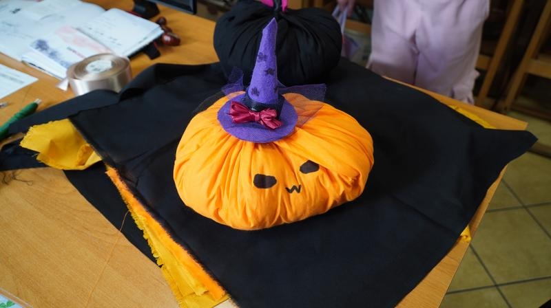 dynia wykonana na warsztatach