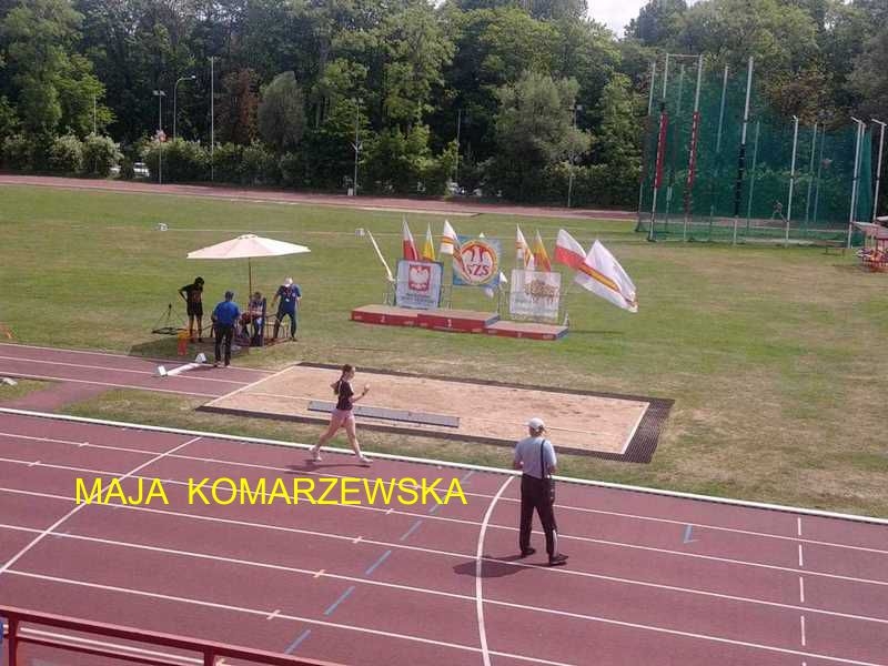 Komarzewska Maja(SP 2) IV miejsce w chodzie